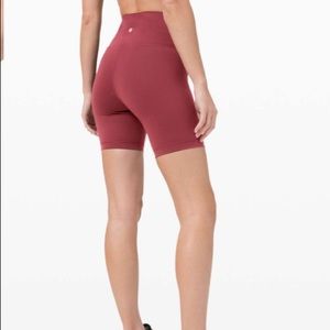 NWT Lululemon Wunder Train High-Rise Shorts 6”